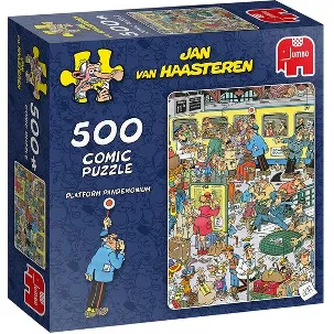 Afbeelding van Jan van Haasteren Platform Pandemonium puzzel - 500 stukjes