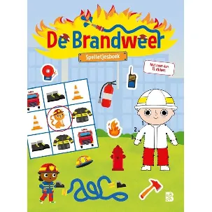 Afbeelding van Brandweerreeks 1 - De brandweer spelletjesboek