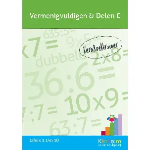 Afbeelding van Vermenigvuldigen & Delen C [Kerndoeltrainer Vermenigvuldigen & Delen]