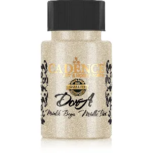 Afbeelding van Cadence Dora Acrylverf Metallic 50 ml Silver Gold