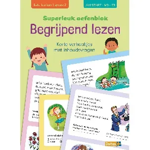 Afbeelding van Superleuk oefenblok begrijpend lezen 1ste leerjaar/ groep 3