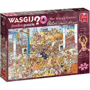 Afbeelding van Wasgij Retro Destiny 4 1000 pcs