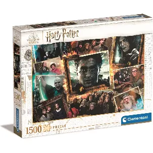 Afbeelding van Clementoni - Puzzel 1500 Stukjes High Quality Collection Harry Potter, Puzzel Voor Volwassenen en Kinderen, 14-99 jaar, 31697