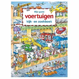 Afbeelding van Mijn grote voertuigen kijk-en zoekboek