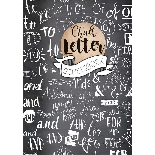 Afbeelding van Chalkletter schetsboek