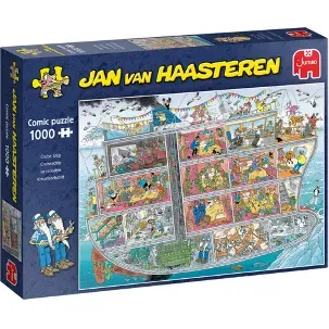 Afbeelding van Jan van Haasteren Cruiseschip puzzel - 1000 stukjes