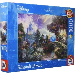 Afbeelding van Schmidt Disney Princess - Cinderella/Assepoester Puzzel - 1000 stukjes