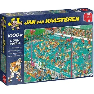 Afbeelding van Jan van Haasteren Hockey Kampioenschappen puzzel - 1000 stukjes