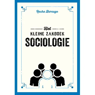 Afbeelding van Het kleine zakboek sociologie