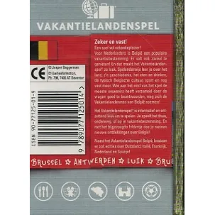 Afbeelding van Vakantielandenspel Belgie