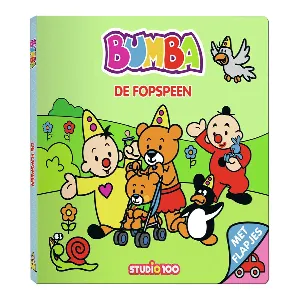 Afbeelding van Bumba Boek - Kartonboek met flapjes - De fopspeen