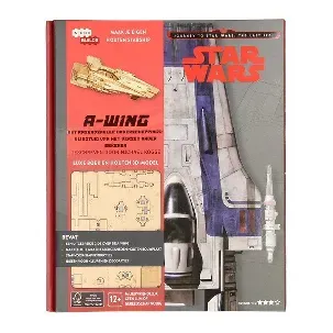 Afbeelding van A-wing Deluxe Boek met houtmodel