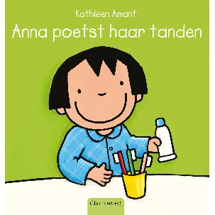 Afbeelding van Anna - Anna poetst haar tanden