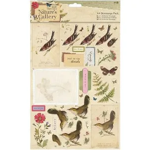 Afbeelding van Docrafts: Nature's Gallery A4 Decoupage Pack - Collage (PMA 169121)