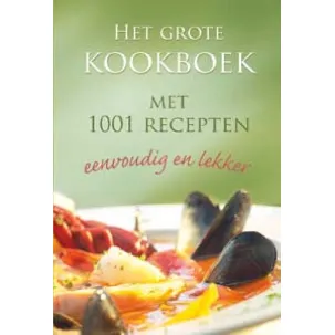 Afbeelding van Het Grote Kookboek Met 1001 Recepten