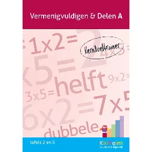 Afbeelding van Vermenigvuldigen & Delen A [Kerndoeltrainer Vermenigvuldigen & Delen]