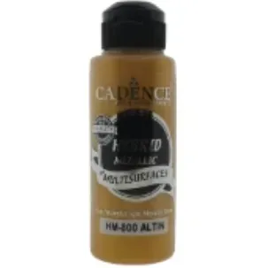 Afbeelding van Cadence Cadence Hybrid Metallic Acrylverf 120 ml Goud.