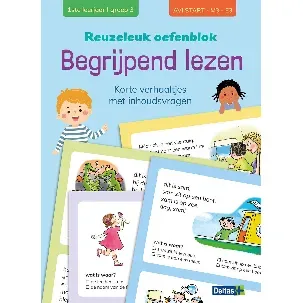 Afbeelding van Reuzeleuk oefenblok begrijpend lezen 1 ste leerjaar/ groep 3