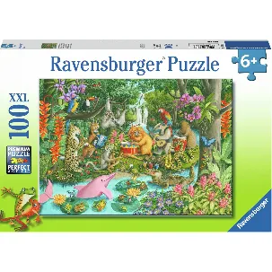 Afbeelding van Ravensburger puzzel Het jungle-orkest - Legpuzzel - 100 XXL stukjes