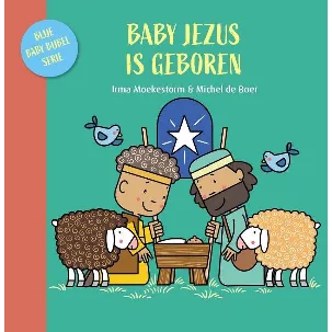 Afbeelding van Baby Jezus is geboren