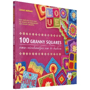 Afbeelding van 100 granny squares - Oma s vierkantjes om te haken - Leonie Morgan