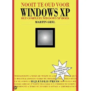 Afbeelding van Nooit Te Oud Voor Windows Xp