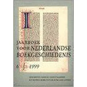 Afbeelding van 6 1999 Jaarboek voor Nederlandse boekgeschiedenis