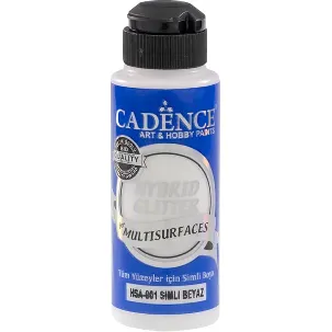 Afbeelding van Cadence Cadence Hybrid Acrylverf Glitter Gold 120 ml White