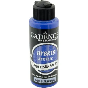 Afbeelding van Acrylverf - Multisurface Paint - ultramarine blue - Cadence Hybrid Acrylic - 120 ml