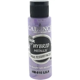 Afbeelding van Cadence Hybrid Acrylverf Metallic 70 ml Lilac