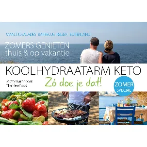 Afbeelding van Koolhydraatarm KETO eten. Zó doe je dat! ZOMERSPECIAL