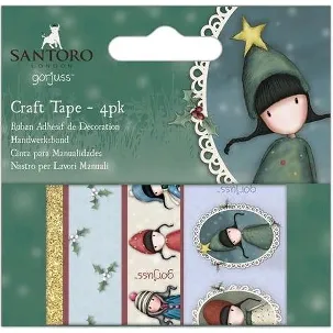 Afbeelding van Craft Tape (4 pak) - Santoro