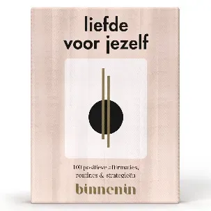 Afbeelding van Binnenin Card Decks | Liefde voor jezelf | 100 Affirmaties, Routines & Strategieën | 110 Kaarten in Luxe Doos