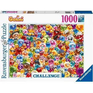 Afbeelding van Ravensburger puzzel Heel veel Gelini - Legpuzzel - 1000 stukjes