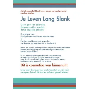 Afbeelding van Je Leven Lang Slank