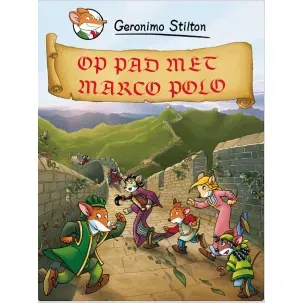 Afbeelding van Geronimo Stilton strip - Op pad met Marco Polo