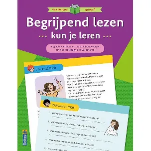 Afbeelding van Begrijpend lezen kun je leren 4de leerjaar groep 6 (paars)