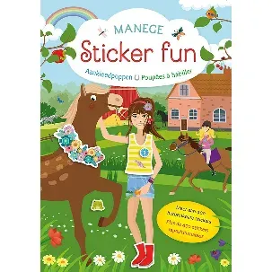 Afbeelding van Manege Sticker Fun - Aankleedpoppen / Manege Sticker Fun - Poupées à habiller