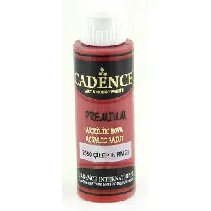 Afbeelding van Cadence Premium acrylverf (semi mat) Aardbei 01 003 7550 0070 70 ml