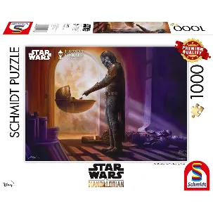 Afbeelding van Schmidt Spiele Thomas Kinkade Studios: Star Wars The Mandalorian – Turning Point Legpuzzel 1000 stuk(s) Televisie/films