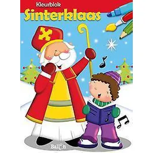 Afbeelding van Sinterklaas kleurblok