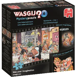 Afbeelding van Wasgij Mystery 4 Live Entertainment puzzel - 950 Stukjes