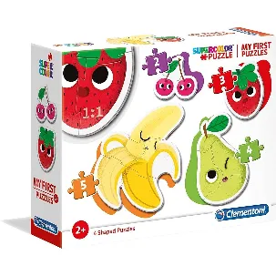 Afbeelding van MY FIRST PUZZLES 2-3-4-5 FRUITS