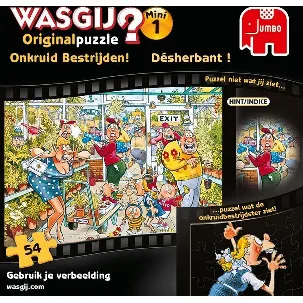 Afbeelding van Wasgij Original 1 mini 54pcs Special Legpuzzel 54 stuk(s) Strips