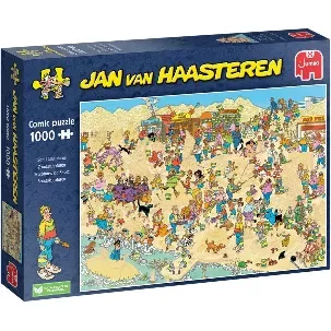 Afbeelding van Jan van Haasteren - Zandsculpturen - 1000 stukjes puzzel - Legpuzzel