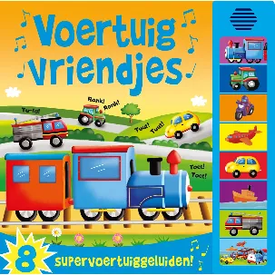 Afbeelding van Voertuigvriendjes - Geluidenboek