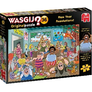 Afbeelding van Wasgij Original 36 Goede Voornemens! puzzel - 1000 stukjes