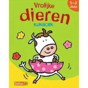 Afbeelding van Vrolijke Dieren Kijkboek