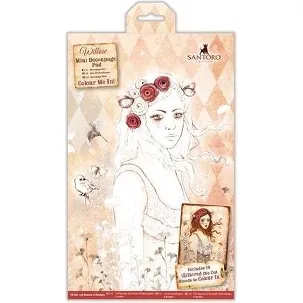 Afbeelding van Colour Me In Mini Decoupage Pad - Santoro