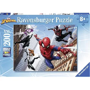 Afbeelding van Ravensburger Spiderman de kracht van de spin - legpuzzel - 200 stukjes